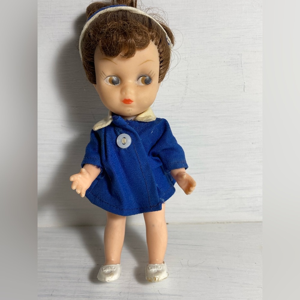 Vintage Plastic Doll Hong King Original clothes